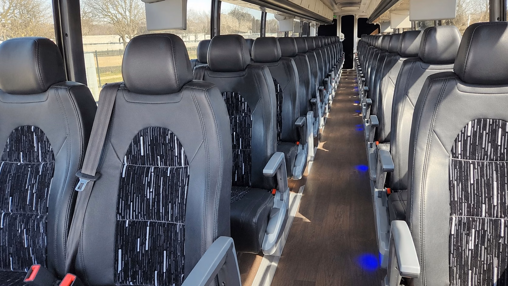 how bus type changes charter bus prices in washington dc