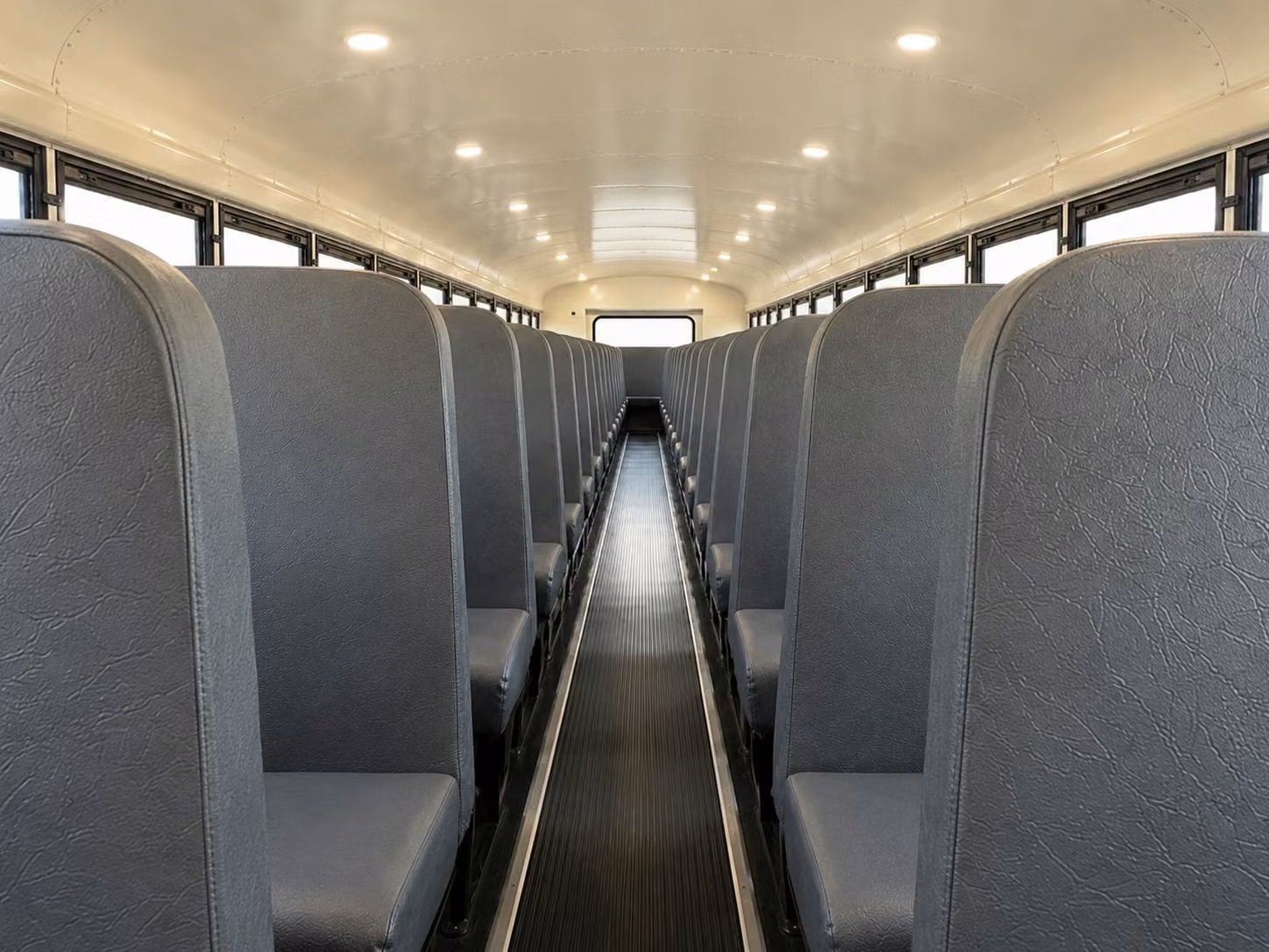 school bus interior