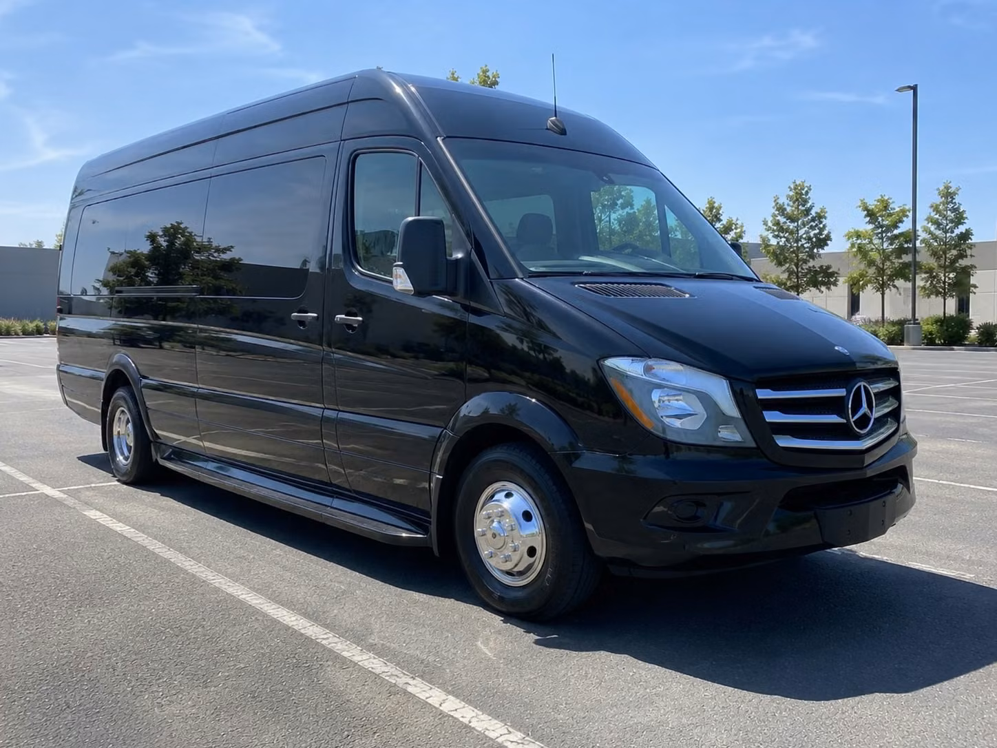 sprinter van with driver